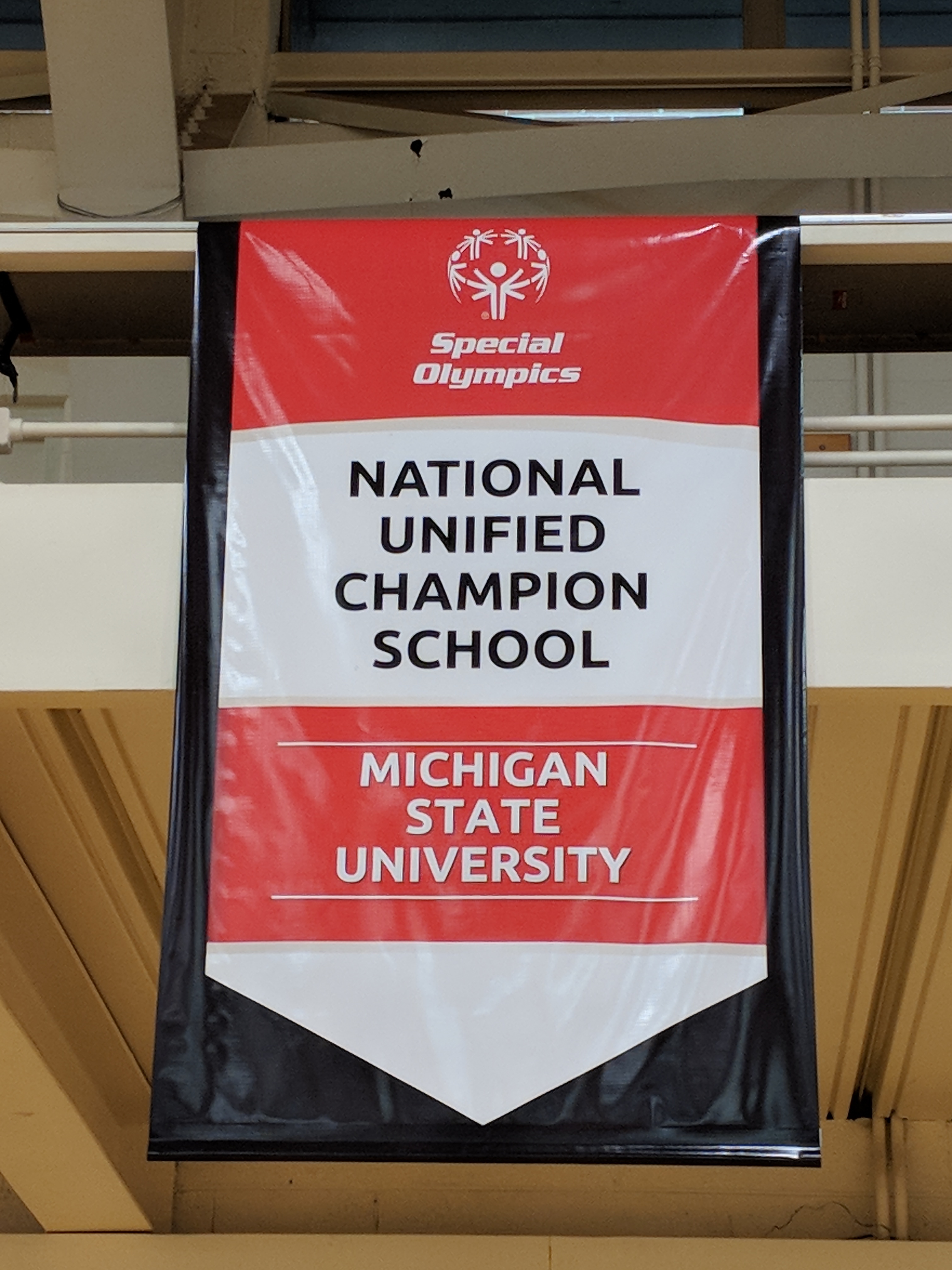 University of Michigan Those Who Stay Will Be Champions Banner