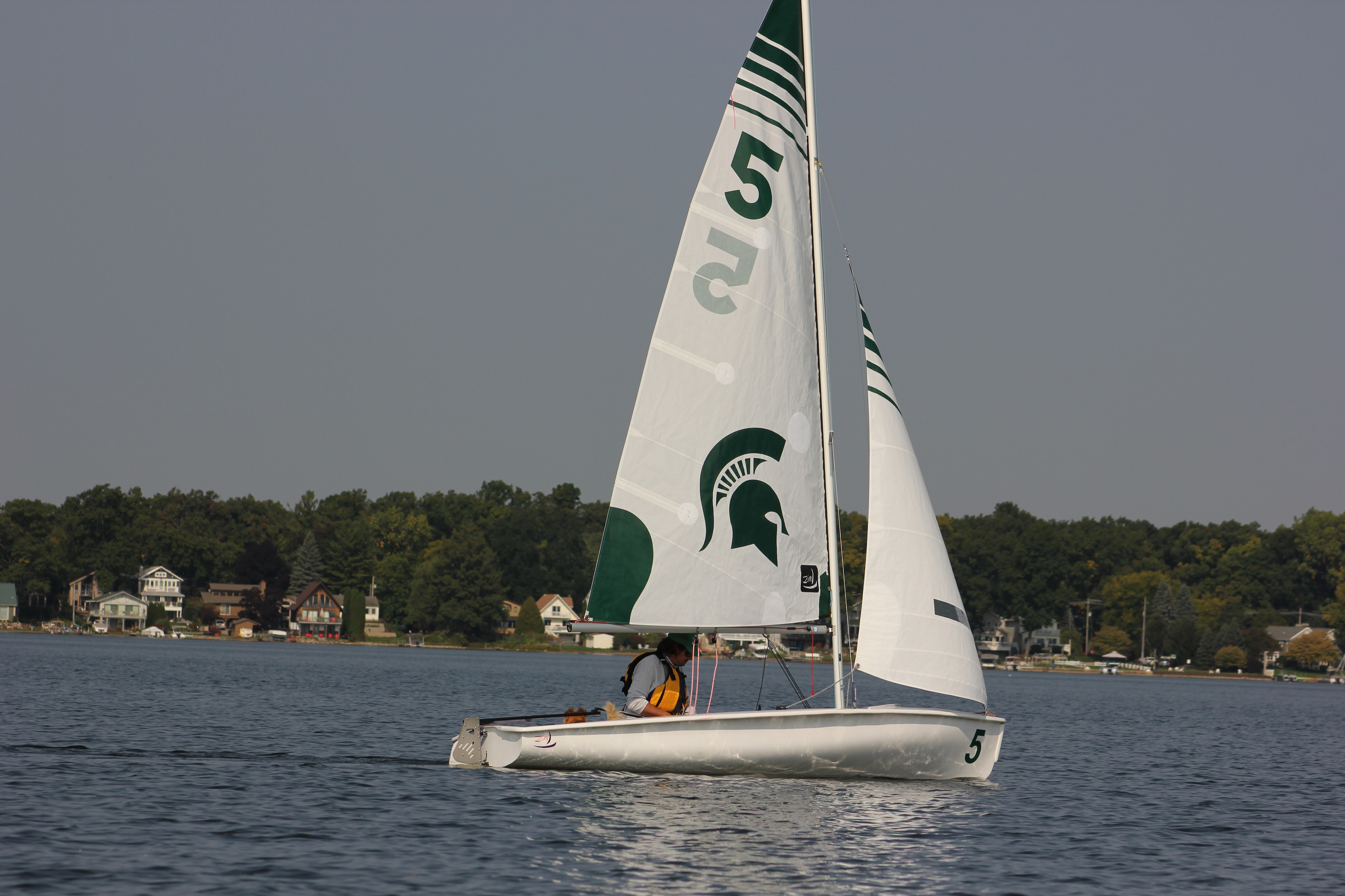 MSU Sailboat on Lake Lansing