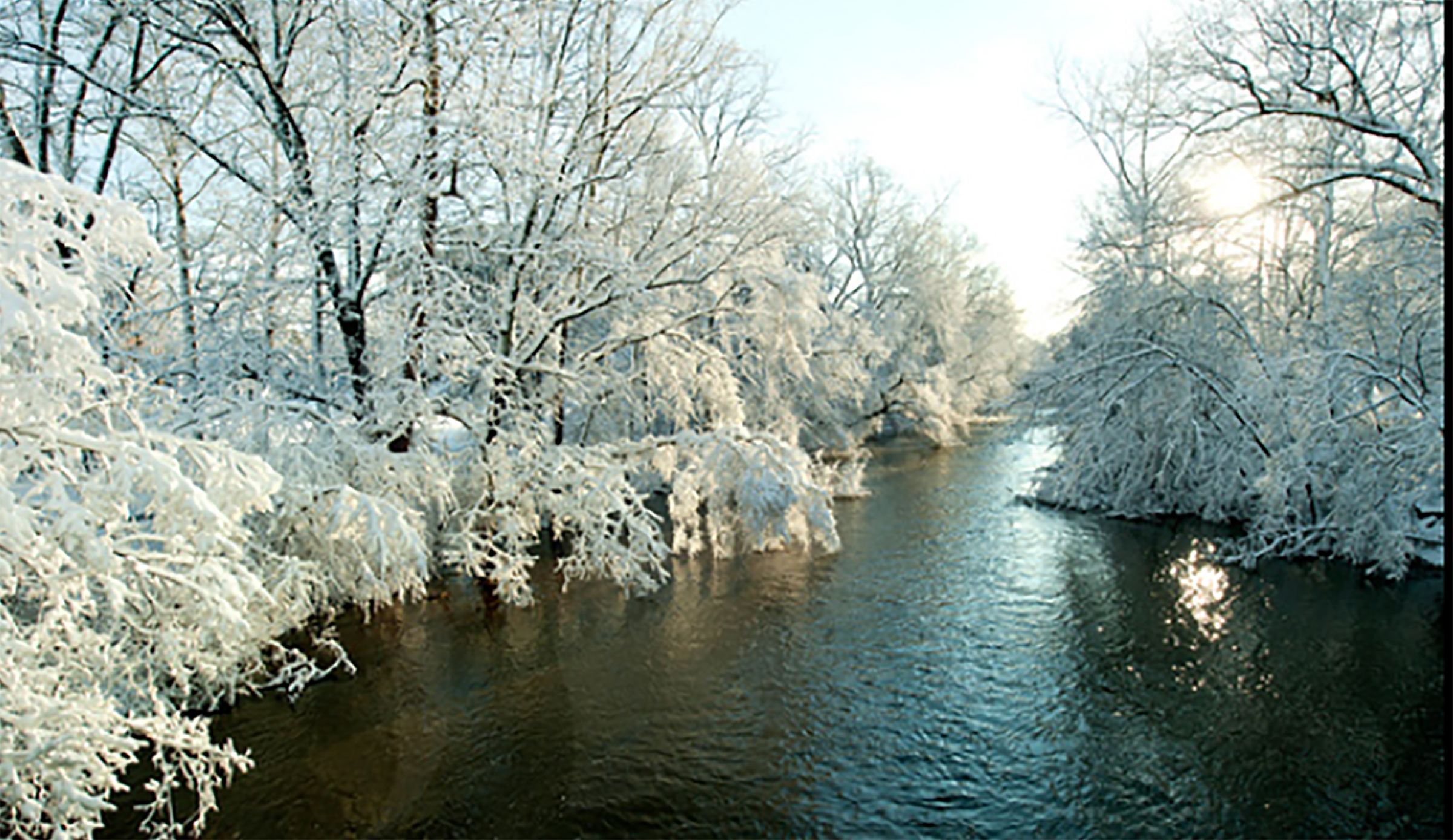 Red Cedar River in Winter