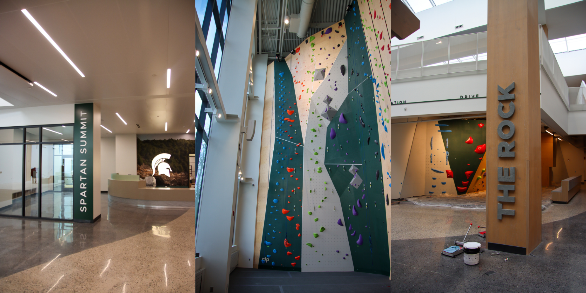 Images of Spartan Summit and The Rock