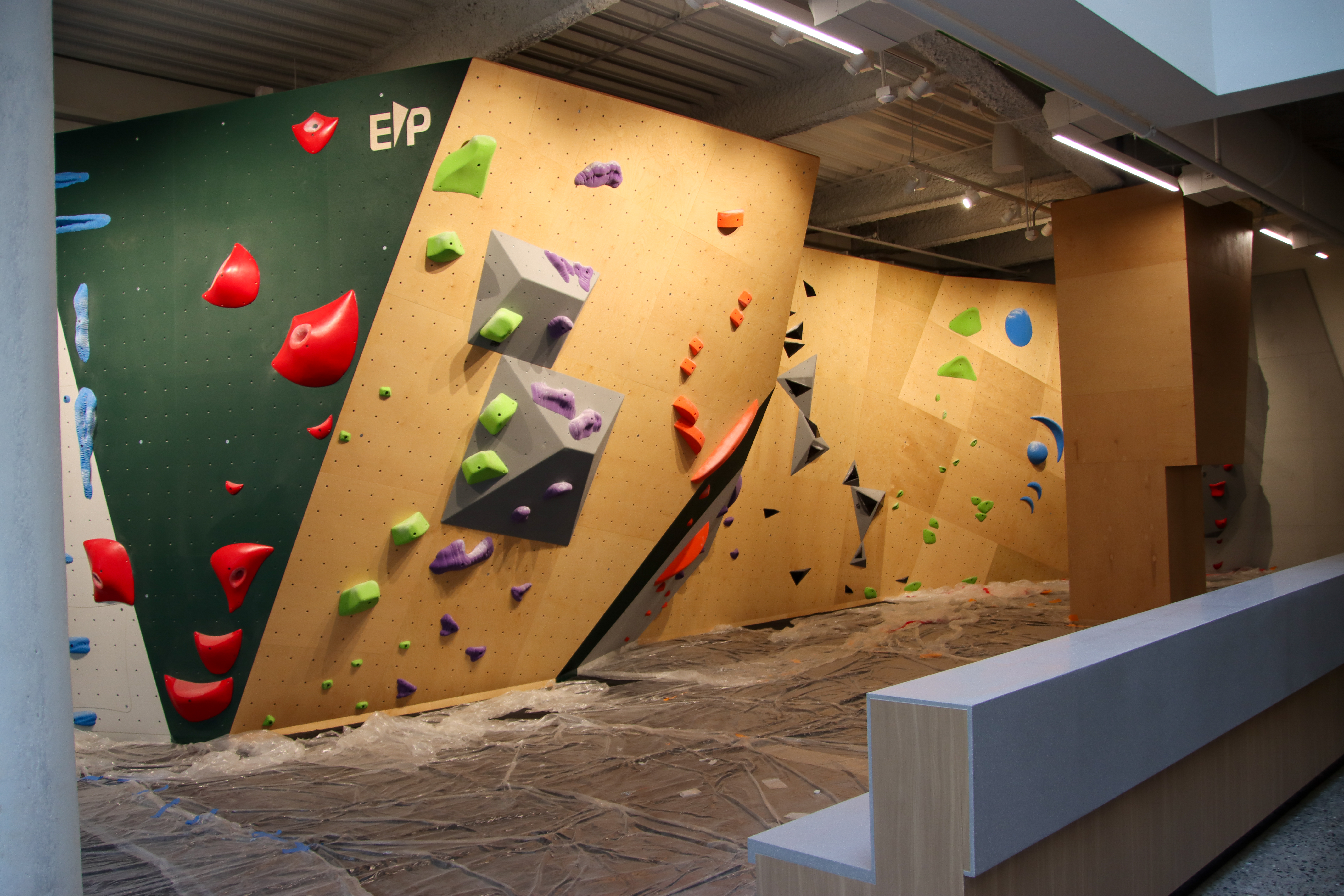 Bouldering Wall in Student Rec Center