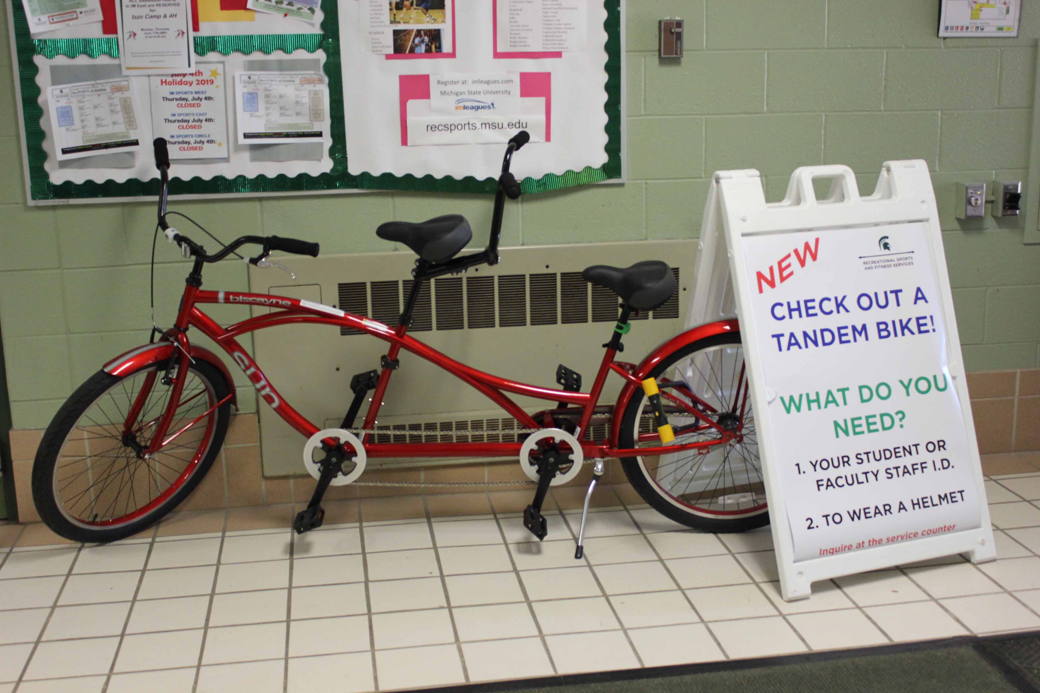 Tandem Cycle check out