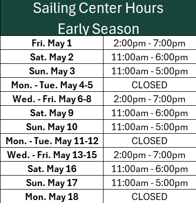 Sailing Hours