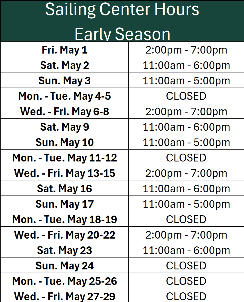 Sailing Hours