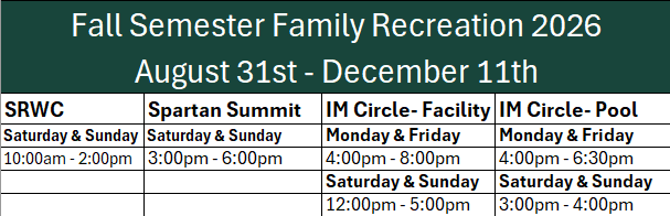 Family Hours